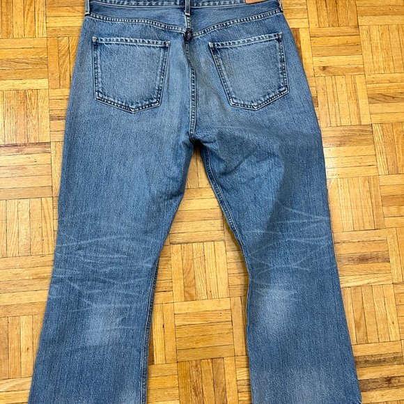 Citizens of Humanity Cropped Denim Flare Jeans - Picture 3 of 6